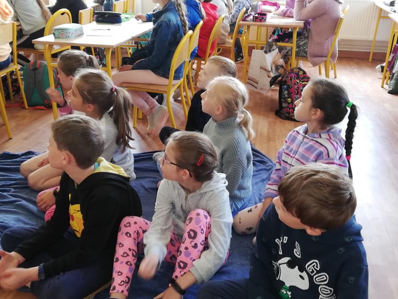 Lekcje otwarte z udziałem zaproszonych gości w Męcinie Małej